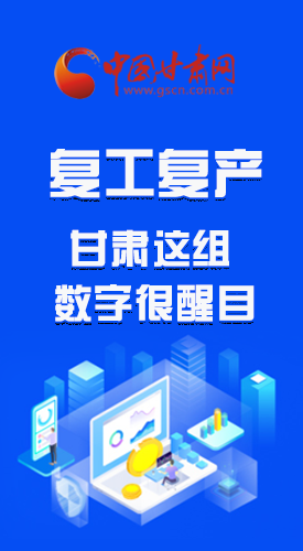 圖解|甘肅復(fù)工復(fù)產(chǎn)有多拼，看看這組數(shù)字就知道了 