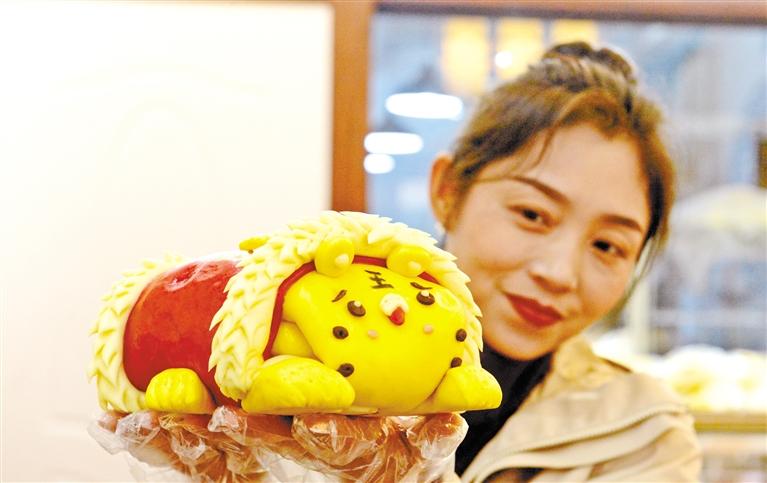 小老虎花餑餑，你舍得吃嗎？