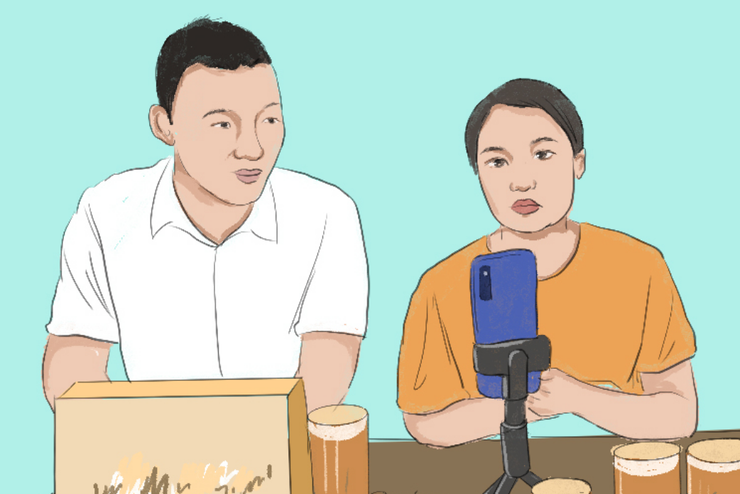 手繪|攢勁！閃閃發(fā)光的up青年