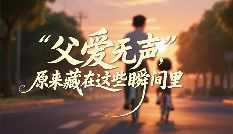 AI視頻|父愛無聲，原來藏在這些瞬間里